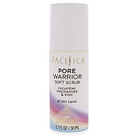 Pacifica Beauty Pore Warrior Soft Scrub Gently Scrubs Away Dead Skin Dirt Toxins Vegan Crueltyfree 17 Fl Oz Packaging