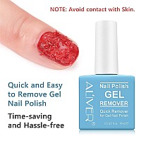 Gel Nail Polish Remover 2 Pack Remove Nail Polish Within 23 Minutes Quick Easy No Need For Foil Soaking Or Wrapping