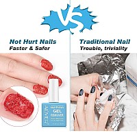 Gel Nail Polish Remover 2 Pack Remove Nail Polish Within 23 Minutes Quick Easy No Need For Foil Soaking Or Wrapping