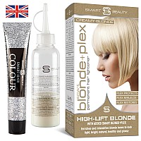 Smart Beauty Creamy Blonde Hair Dye Permanent With Plex Antibreakage Technology That Protects Rebuilds Restores Hair Structure