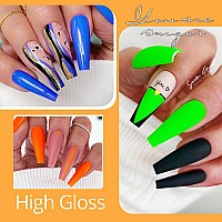 Ur Sugar Neon Gel Nail Polish Set 6 Colors Halloween Neon Orange Hot Pink Yellow Green Blue Purple Collection Gel Polish Kit Lo