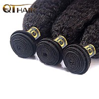 Qthair 14A Yaki Brazilian Hair Bundles Yaki Straight Hair Bundles 24 26 28 Inch 300G Brazilian Kinky Straight Human Hair Bundles