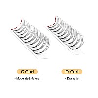 Volume Lash Extensions 8D 007Mm D Curl 11Mm Short Stem Premade Fans Softoptinal 3D4D5D6D7D8D 007010Mm Cd 820Mm Mix9