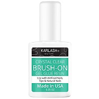 Karlash Super Strong Brush On Nail Glue For Acrylic Nails And Press On Nails Nail Bond Nail Glue Adhesive Perfect For False Acr