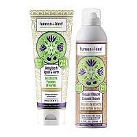 Human+Kind Grapefruit Delight Shower Mousse & Body Wash Kit