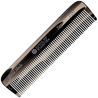 Kent Fot G 45 Handmade Pocket And Travel Comb Fine Tooth Styling Comb For Fine Or Thinning Hair Mustache Beard And Hair C