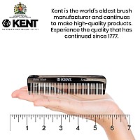 Kent Fot G 45 Handmade Pocket And Travel Comb Fine Tooth Styling Comb For Fine Or Thinning Hair Mustache Beard And Hair C