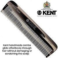 Kent Fot G 45 Handmade Pocket And Travel Comb Fine Tooth Styling Comb For Fine Or Thinning Hair Mustache Beard And Hair C