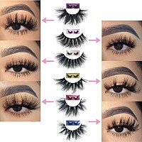 Mink Lashes Bulk Mikiwi 6 Styles 30 Pack 3D Mink Lashes Wholesale1520Mm Fluffy Long Wispy Lashes Real Mink Eyelashes