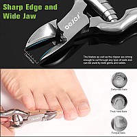 Bezox Heavy Duty Podiatrist Toenail Clippers For Thick And Ingrown Nails Stainless Steel Toe Nail Clipper Pordiatry Ingrwon To