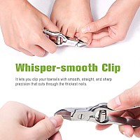 Bezox Heavy Duty Podiatrist Toenail Clippers For Thick And Ingrown Nails Stainless Steel Toe Nail Clipper Pordiatry Ingrwon To