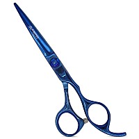 Equinox International, Professional Razor Edge Series Barber Hair Cutting Scissors, Japanese Stainless Steel Salon Scissors, 6.5? Overall Length, Fine Adjustment Tension Screw, Premium Shears