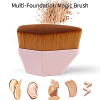 Foundation Brush Daubigny Iron Type Makeup Brush For Face Blush Liquid Powder Foundation Brush For Blending Liquid Cream Or Fl