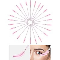 Tbestmax 200 Disposable Mascara Wand And Lipstick Applicator Wands Crystal Lip Gloss Brush Lash Spoolies For Eyelash Extensions