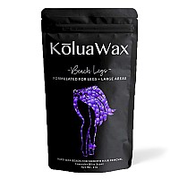 Koluawax Hard Wax Beads For Hair Removal Coarse Hair Formula Face Brazilian Underarms Back Chest Bikini Waxing Lavende