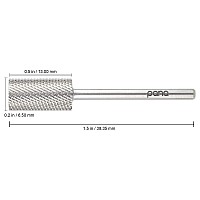 Usa Pana Professional 332 Shank Size Crystal Top Small Or Large Barrel Carbide Bit Nail Drill Bit For Dremel Machine Gol