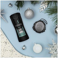 Axe Apollo Holiday Gift Set With Body Wash Shower Detailer For Grooming 3 Count 16 Ounce