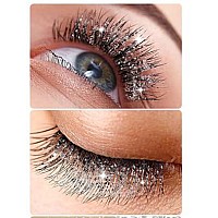 Maydear Silver Mascara For Eyelashes Waterproof Colored Mascara Long Lasting Smudgeproof Color Mascara For Women Fast Dry Lengt