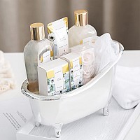 Spa Luxetique Spa Gifts For Women 8Pcs Jasmine Gift Sets Includes Body Lotion Bubble Bath Set Gift Baskets For Womengifts F