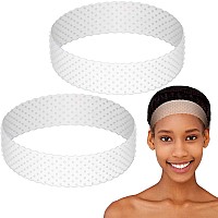 Willbond Adjustable Silicone Wig Headband Nonslip Seamless Wig Grip Band And Strong Holder For Men And Womens Sports Yoga