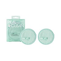 Real Techniques Reusable Makeup Remover Pads, Blue, 2 Count