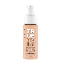 Catrice True Skin Hydrating Foundation Lightweight Buildable Coverage With Hyaluronic Acid And Watermelon Seed Oil Vegan