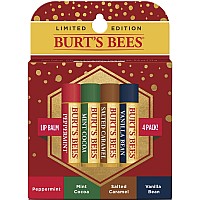 Burts Bees Burts Bees Bliste Kit Limited Edition Unisex Lip Balm Pepermint Mint Cocoa Salted Caramel Vanilla Bean Sadhb70 4