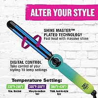 Bed Head Twirl Junkie Digital Curling Wand Tight Curls And Waves 1 In