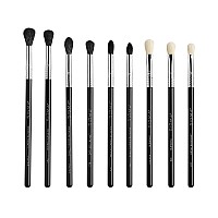 Sigma Beauty Deluxe Blending Brush Set Professional Grade Eyeshadow Brush Set With 9 Full Size Blending Brushes Featuring Extr