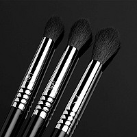 Sigma Beauty Deluxe Blending Brush Set Professional Grade Eyeshadow Brush Set With 9 Full Size Blending Brushes Featuring Extr