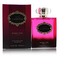 Vicky Tiel Pour LAmour for Women Eau de Parfum Spray, Floral, 34 Oz