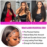 Annelbel 13X6 Wear And Go Glueless Body Wave Lace Front Wigs Human Hair Hd Transparent Lace Frontal Wigs Pre Plucked With Baby H