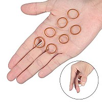 Hicarer 1000 Mini Rubber Bands Soft Elastic Bands For Hair Braids15 Cmbrown