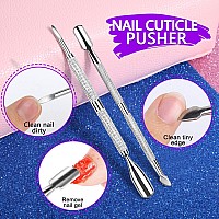 Hnyyzl Manicure Nail Files Kitemery Boards For Nailsnail File And Buffer Setcuticle Clipper Pusher Nail Brushcomplete Nai