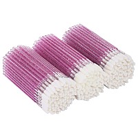 Tifanso 300 Pcs Lip Brush Disposable Lip Wands Make Up Applicators Lip Gloss Wands Applicator Tool Lipstick Brush Beauty Cosm