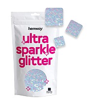 Hemway Ultra Sparkle Glitter 13 033 8Mm Square Shaped Sequin Glitter For Decoration Scrapbook Arts Craft Design Bod