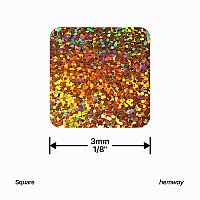 Hemway Ultra Sparkle Glitter 13 033 8Mm Square Shaped Sequin Glitter For Decoration Scrapbook Arts Craft Design Bod