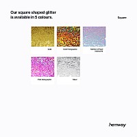 Hemway Ultra Sparkle Glitter 13 033 8Mm Square Shaped Sequin Glitter For Decoration Scrapbook Arts Craft Design Bod