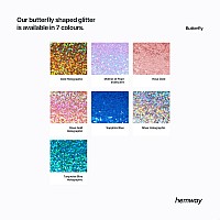 Hemway Ultra Sparkle Glitter 18 0125 3Mm Butterfly Glitter Sequins Sparkle Nails Decoration Acrylic Nail Polish Add