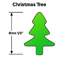 Hemway Ultra Sparkle Glitter 13 033 8Mm Christmas Tree Glitter Holidays Festive Conifer For Decoration Scrapbook Art