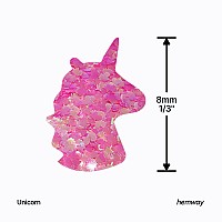 Hemway Ultra Sparkle Glitter 18 0125 3Mm Unicorn Sparkle Glitter For Cosmetic Nail Body Face Arts Crafts Decoratio