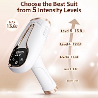 Hair Removal For Women And Man Hair Removal Upgrade To 999999 Permanent Flashes Facial Body Profesional Hair Remover Device