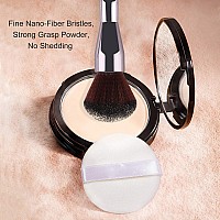 Foundation Brushdaubigny Super Large Powder Brush Flat Arched Premium Durable Kabuki Makeup Brush Perfect For Blending Liquidc