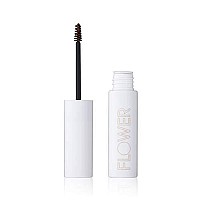 Eyebrow gel By FLOWER Beauty FIBER FIX BROW gEL Tinted Brow Mascara & Fixative for Eyebrows Vegan & cruelty-Free (Brunette)