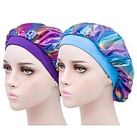 Kids Bonnets For Girls Curly Hair Bonnet For Kids Satin Sleep Caps For Girls Hair Cover For Sleeping Silk Night Cap For Kids