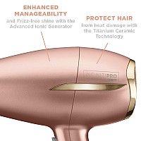 Infinitipro By Conair Frizz Free Compact Hair Dryer 2X The Shine 3X The Frizz Control