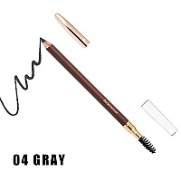 Bodermincer Eyebrow Pencil Longlasting Waterproof Durable Automaric Liner Eyebrow 5 Colors To Choose 5Pcs 4 Grey