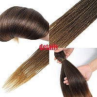 Ombre Prestretched Braiding Hair Silky Braid Hair Extensions Crochet Twist Hair Braids Yaki Texture Braiding Hair Pre Stretc