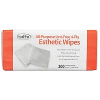 Forpro Professional Collection Allpurpose Lintfree 4Ply Esthetic Wipes For Salon And Spa Use Soft Strong And Durable Late