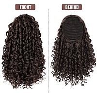 Aisi Beauty Curly Ponytail Extension Drawstring Ponytails For Black Women Synthetic Curly Drawstring Ponytail With 2 Clips On Po